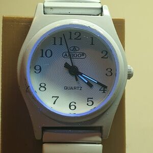 🦋10/$20🦋 Anigo Quartz White Stainless Steel Women's Watch